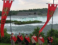 After hitting Rochester, New York, the TFP "caravan" took advantage to visit Niagra Falls.