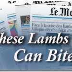 Le Monde, The Largest French Newspaper, Responds to Massive TFP Protest: “These Lambs of God Can Bite” 1