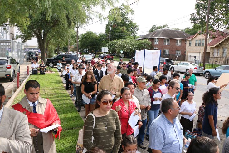 Houston Catholics say “Never!” to Blasphemous “P#ss Christ” Exhibit