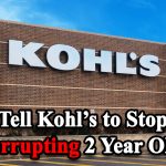 Tell Kohl’s to Stop Corrupting 2 Year Olds