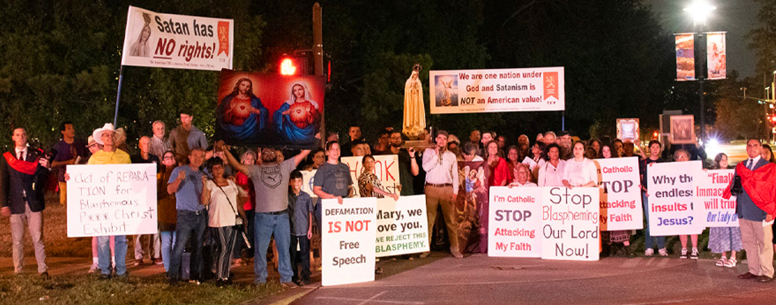 Satanic Rock Band ‘Ghost’ Faces Protests in The Woodlands, Texas