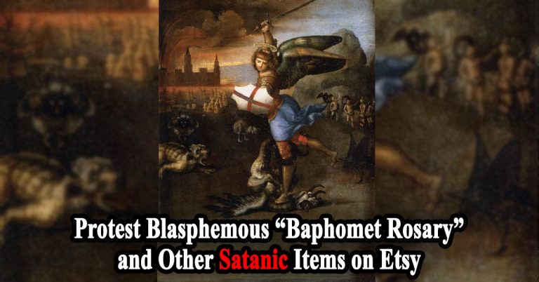 Etsy Sells “Baphomet Rosary” and Other Satanic Items