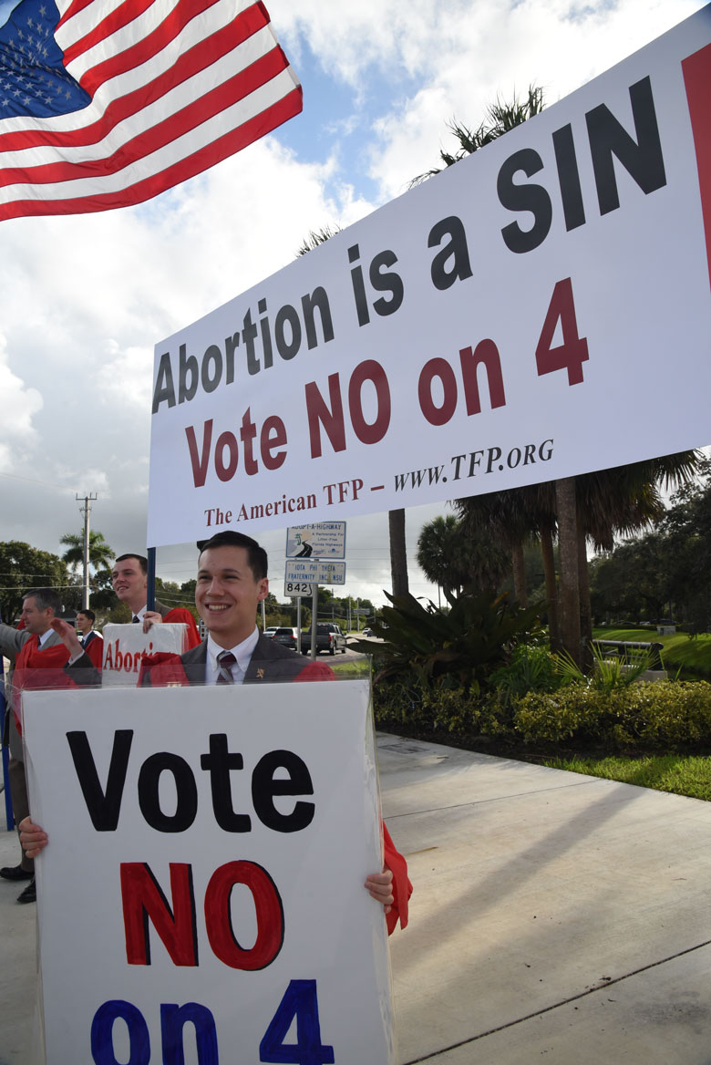 TFP Launches Pro-Life Crusade in Florida: Vote ‘No’ to Abortion Amendment 4