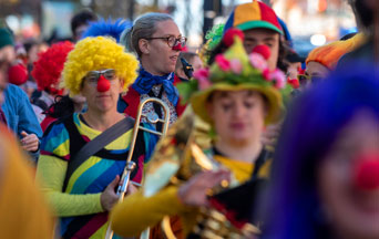 Literal Pro-Abortion Clowns and Antifa Clash with Pro-Life Men’s March in Boston