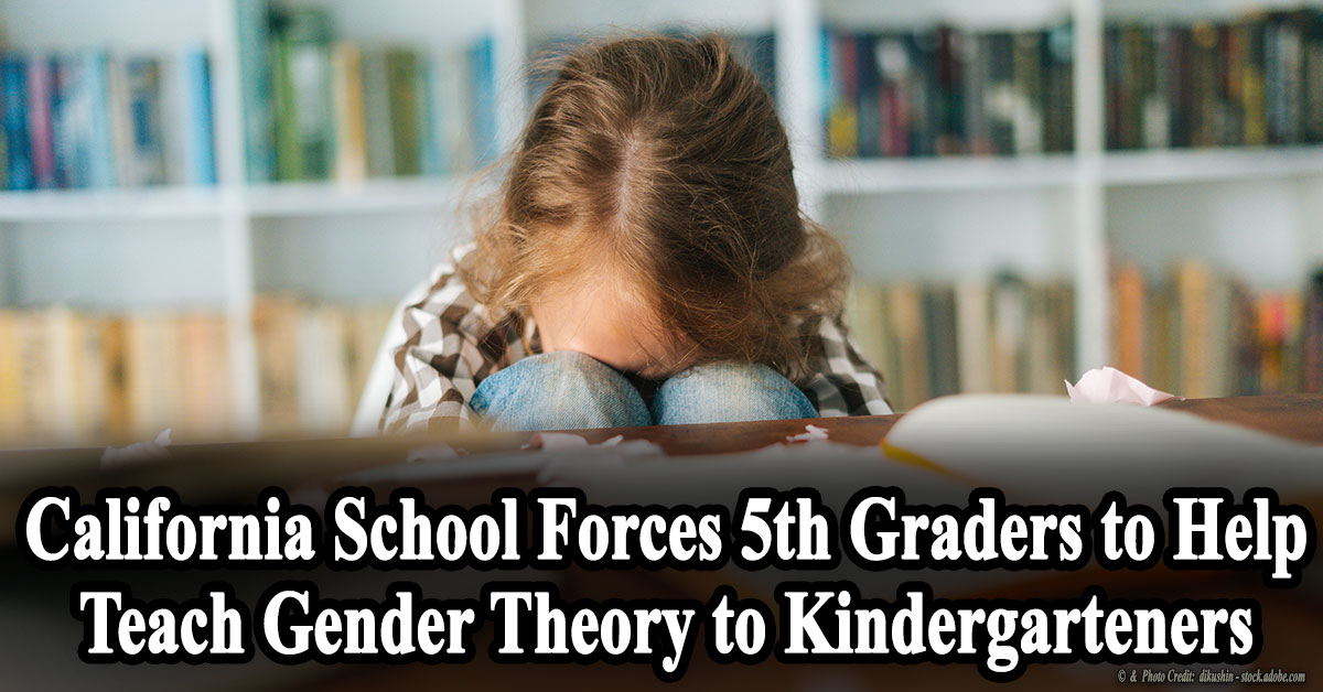 California School Forces 5th Graders to Help Teach Gender Theory to Kindergarteners