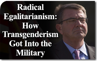 Radical Egalitarianism: How Transgenderism Got Into the Military