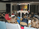 St. Genevieve Puppet Theatre presented the puppet show, The Story of the Acadians
