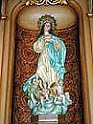 Statue of Our Lady of the Immaculate Conception at the Carmelite Church in Buenos Aires, Argentina