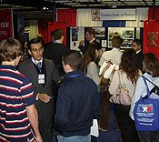 The TFP's table drew much interest from CPAC attendees.