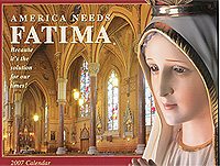 TFP Sends out 2007 Fatima Calendars
