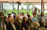 Meeting in Connecticut. TFP Director Gary Isbell addresses the gathering.