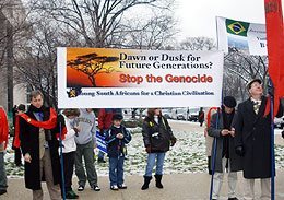 TFP Member David Nash came from South Africa to participate in this year's March for Life in Washington, D.C.