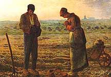 Two Ways of Looking at Country Life - photo #1: Millet's Angelus