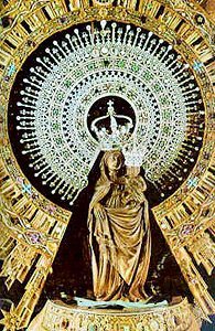 Our Lady of the Pillar - Mary appeared to the Apostle Saint James the Greater in Saragossa, Spain