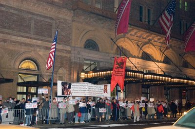 In front of Carnegie Hall.