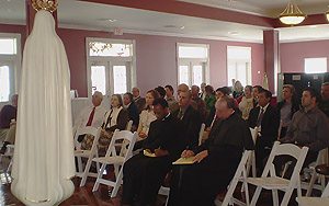 "What does it Mean to be a Militant Catholic 90 years After Fatima?" lecture was given in the Grand Ballroom.