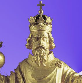 Charlemagne, Holy Roman Emperor.