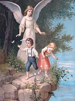 Sentimentality has distorted all depictions of Guardian Angels.