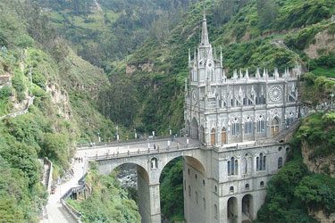 Basilica dedicated to Our Lady of Las Lajas