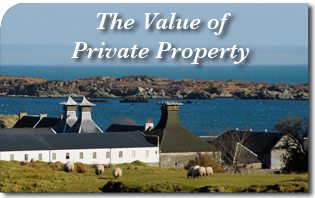 The Value of Private Property