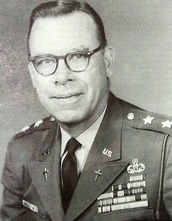 Fr. Francis L. Sampson, Major General, US Army, a veteran of World War II, Korea and Vietnam.