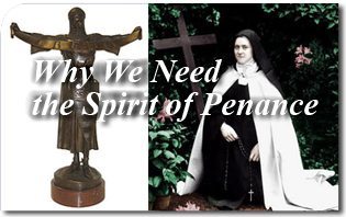 Perché abbiamo bisogno dello spirito di penitenza