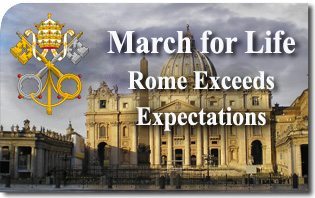 First March For Life in Rome Far Exceeds Expectations