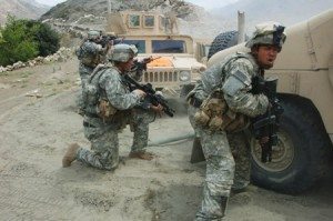 Afghanistan War Firefight
