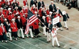 US Olympic Team 2000 Sydney Australia