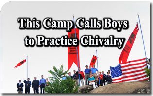 This Camp Calls Boys to Practice Chivalry
