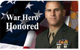 War Hero Honored as U.S. Marine Corps Turns 237
