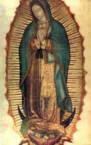 The miraculous image of Our Lady of Guadalupe
