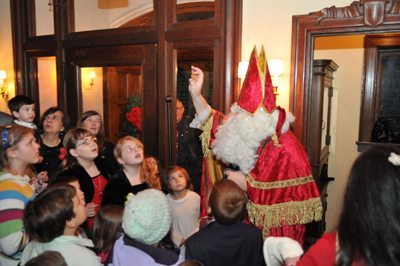 TFP Open House 2012 - Saint Nicholas came to visit bearing gifts
