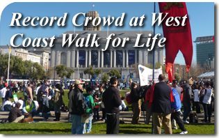 TFP Marches with Record Crowd at West Coast Walk for Life