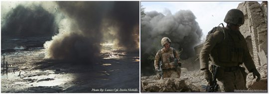Reality of War: death, destruction