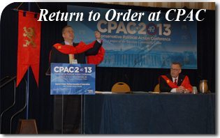 Return to Order at CPAC