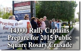 14,000 Rally Captains Prepare for the 2015 Public Square Rosary Crusade