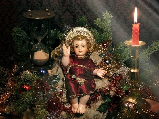The Divine Infant Child Jesus at the American TFP center