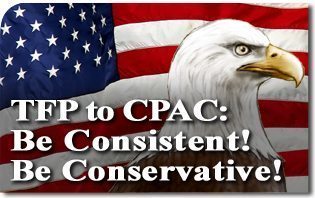 TFP to CPAC: Be Consistent! Be Conservative!