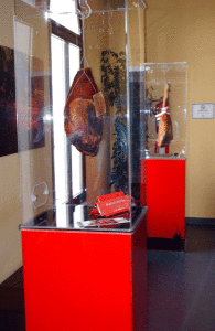 Newsom's Only American Ham in Spain’s Museo del Jamon