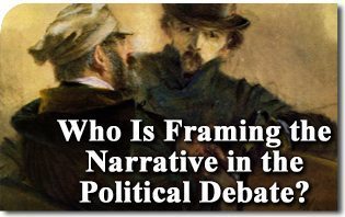 Who Is Framing the Narrative in the Political Debate?
