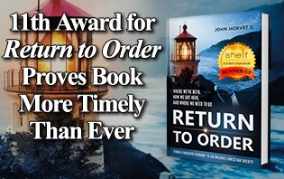 Eleventh Award for ‘Return to Order’ Proves Book More Timely Than Ever