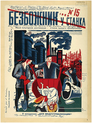 blasphemous_cover_of_soviet_magazine_bezbozhnik_1929