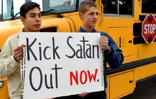 Satan Club for Children Triggers 103,000 Protests