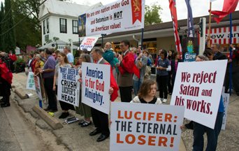 Protests Against Luciferians Really Work