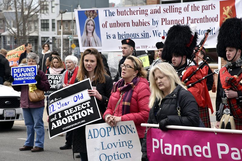 When Radical Leftists Tried to Block a Pro-Life March