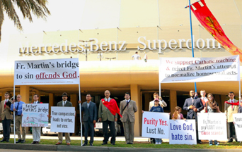 Catholics Protest Fr. James Martin Speaking at Loyola Commencement