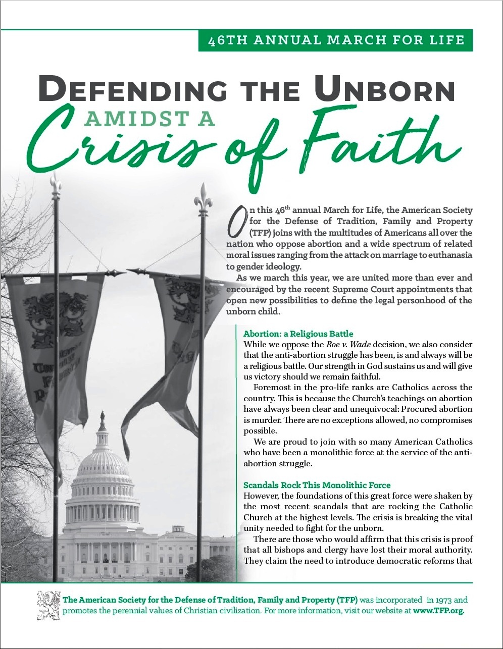 Defending the Unborn Amidst a Crisis of Faith