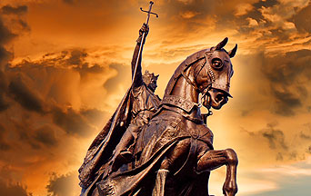 San Luigi IX era sia un uomo di pace che un guerriero