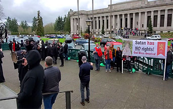 Mugged By Reality: Invoking Satan on the Steps of Washington State’s Capitol
